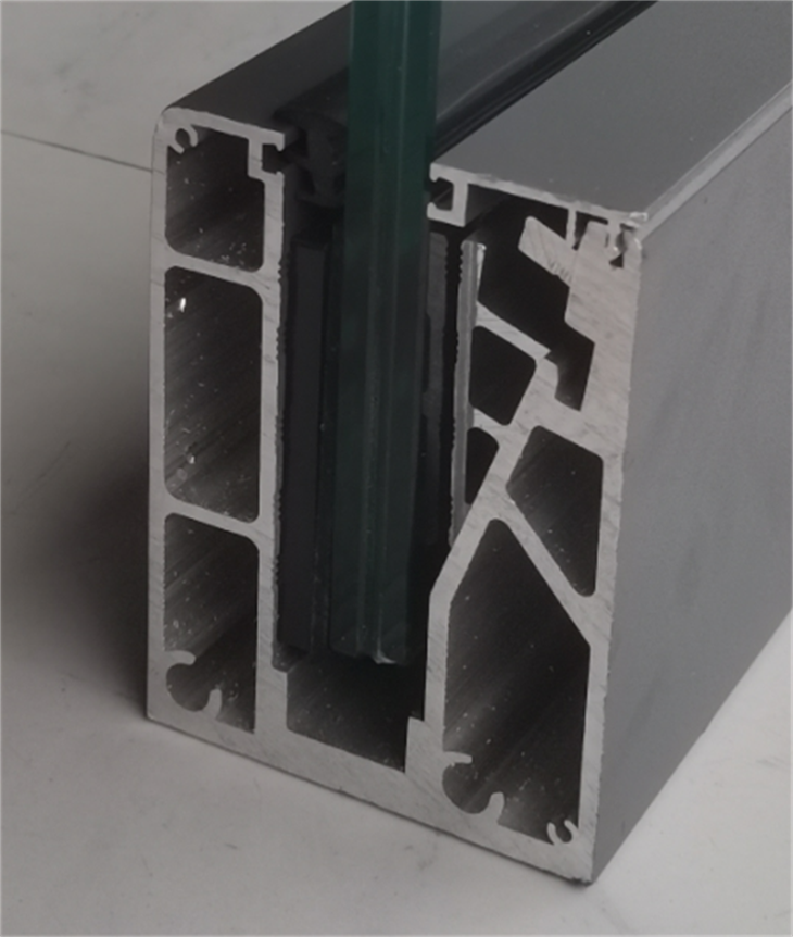 U Channel Glass Railing For Stairs Staircase